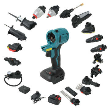 18-in-1 Impact Drill Power Tool Set - All-In-One Multi-Function Combo Kit