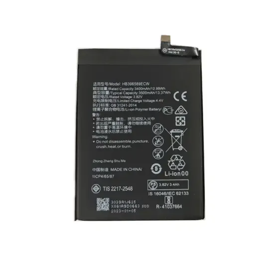 Large Capacity 3500mAh HB396589ECW Battery Suitable for Huawei Nova5