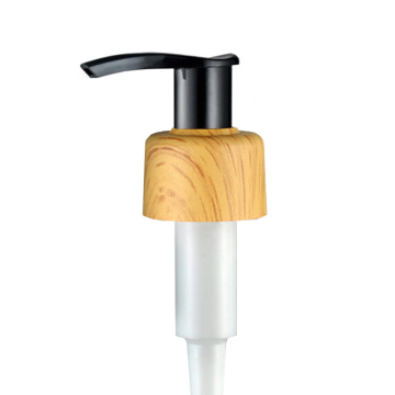 Hydrografische overdracht afdrukken 24-410 28-40 Imitatie Bamboo links Rechter Lock Lotion Pump Dispenser