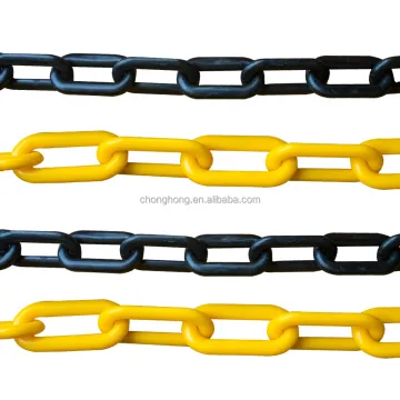 Manufacturer Factory: 6mm/8mm Polyethylene PE Traffic Road Safety Plastic Link Chain