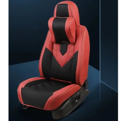Universal Car Seat Cushion and Headrest Covers for Front Seat Back Cushions