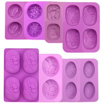 Intodiy Handmade Oval Round Spoter Speat tạo ra khuôn silicon