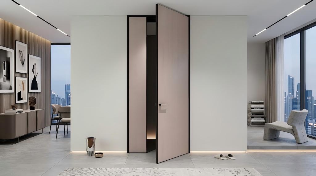 flat panel interior doors