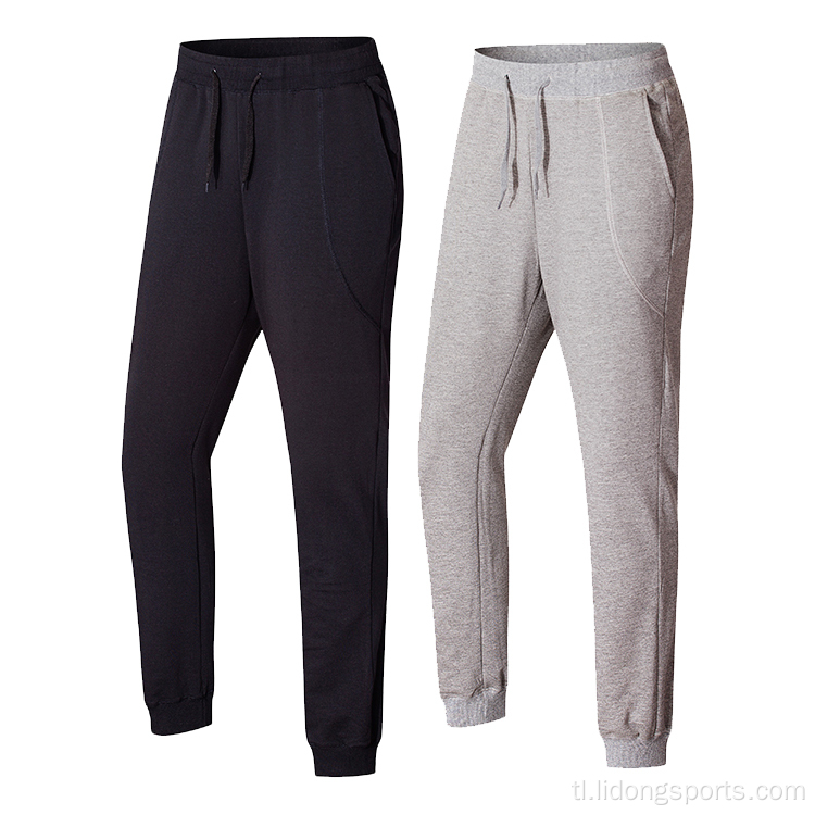 Cotton Polyester Sport Trousers Men&#39;s Stretch Sweat Pants