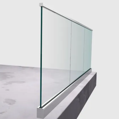 OEM/ODM outdoor stainless steel glass railing system
