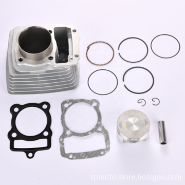 CG250 Motorcycle Engine Spare Parts: 250CC Cylinder Kit, Piston, 65.5mm Bore Size, Gaskets, Cylinder Head & Block