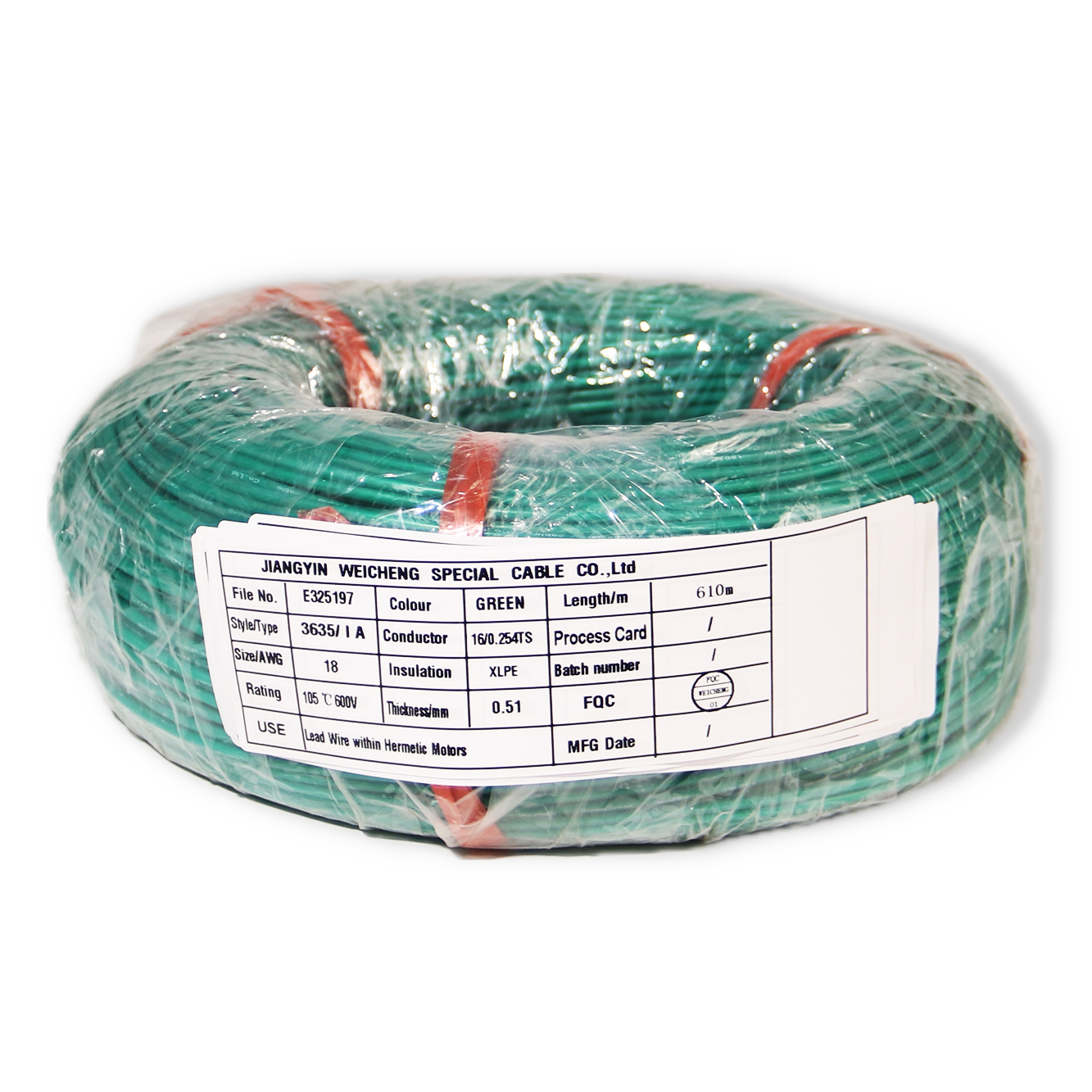 UL3635 halogen-free electronic wire