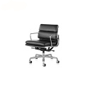 Leer Gestoffeerde Soft Pad Management Office Chair