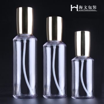Wholesale Fancy Travel Plastic PET Transparent Lotion Bottle