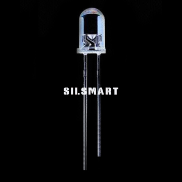 5mm Ultra Bright White round water clear DIP LED Diode