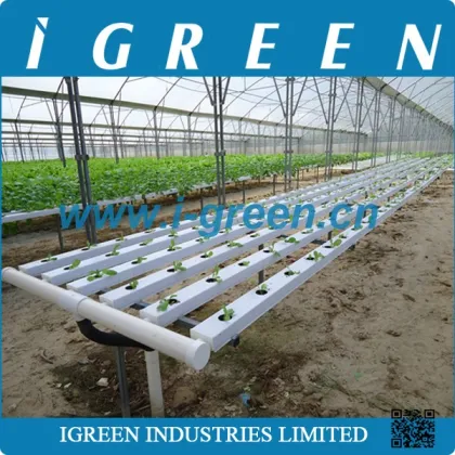Agricultural PVC hydroponics growing systems