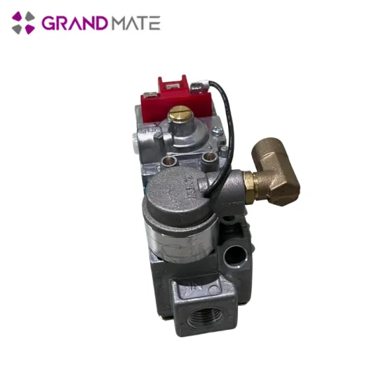 Casting heating system natural gas valve