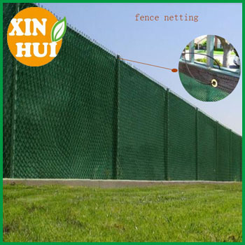 hdpe with uv tennis court safety fence