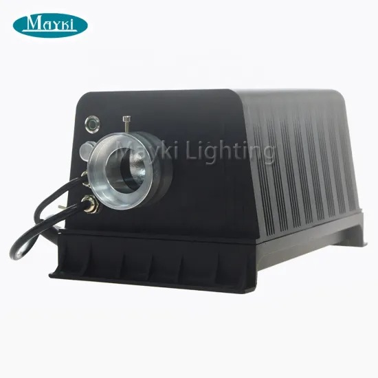 Mayki IP65 Waterproof 60W 6600LM DMX LED Fiber Optic Projector for Pool Perimeter Lighting