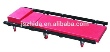 40" foldable steel car creeper with adjustable headrest