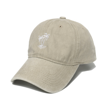 Πολύχρωμα καμπύλη COBILED CAP BASEBALL CAP με κεντήματα καρύδας