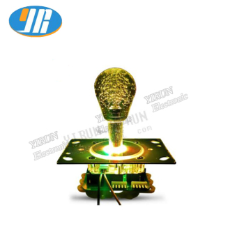 Wholesale 12V ส่องสว่างจอยสติ๊ก Light Crystal Crystal Ball LED สำหรับเกมอาร์เคด