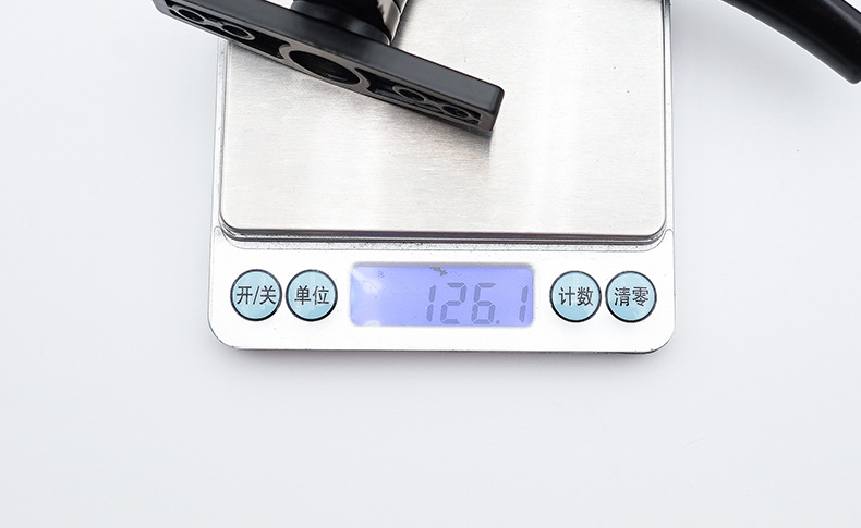 Aluminum alloy seven-character handle