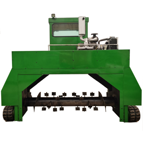 compost windrow turner for Municipal Sludge use