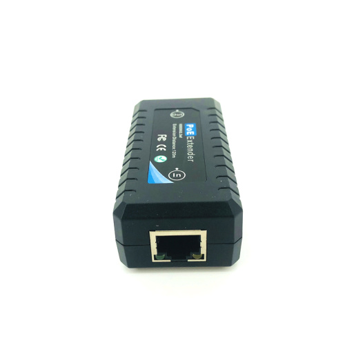 1-Port 10/100 MBit / s Mini Poe Ethernet Extender-Schalter