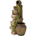 Three Jugs Fountain and Waterfalls Decor