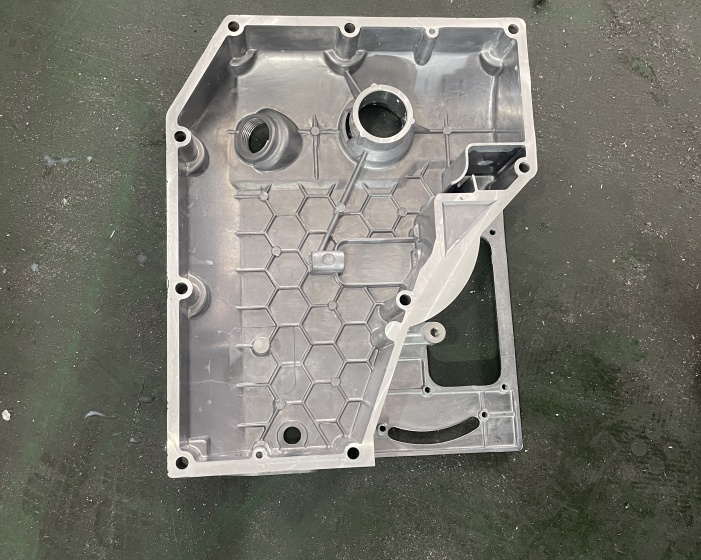 Die cast aluminium motor housing