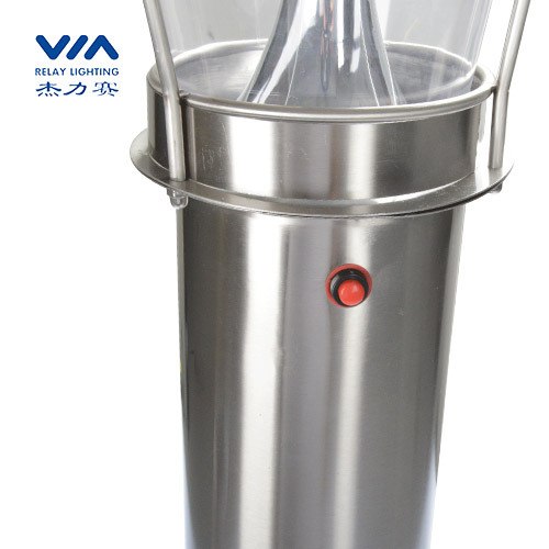 outside solar led lawn lamp for garden decoration
