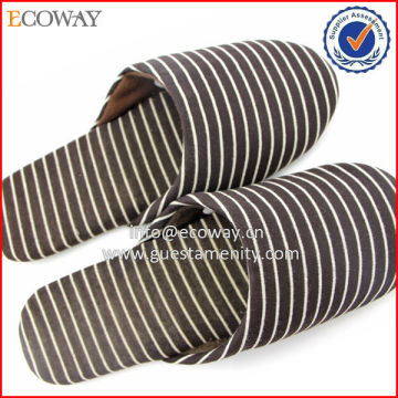OEM soft cute panda slippers/bathrobe disposable guest sweet slippers