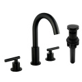 SHAMANDA Brass Two Handle Widespread Bathroom Sink Faucet