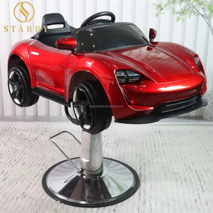 Children's Car Salon Chair for Kids' Haircuts