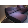 Sofá modular púrpura opulenta