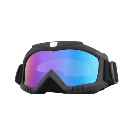 Colorful Lens Cycling Glasses & Motocross Goggles - UV Protection & Safety