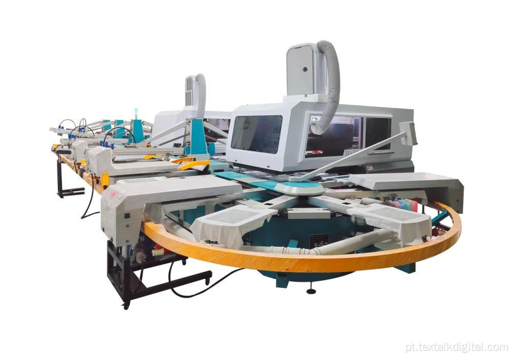 Impressora digital Kyocera com máquina oval