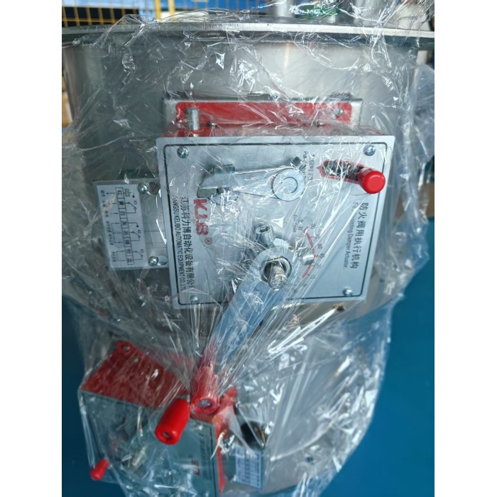 Van bướm mặt bích - van điều tiết lửa