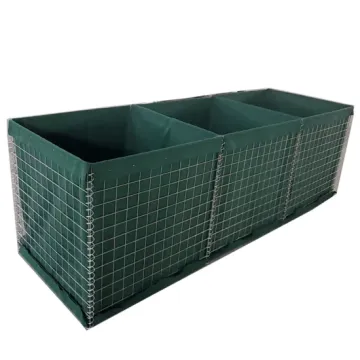 Durable Galfan Welded Gabion Barrier for Enhanced Defense