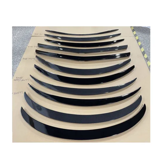 Glossy Black Carbon Look Roof Rear Spoiler for Mercedes-Benz A/C/S Class W205/W213/W117