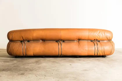 Italian Soriana Sofa by Afra & Tobia Scarpa