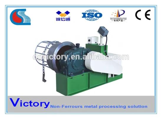 Single die drawing machine for zinc wire processing