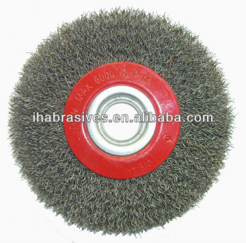 circular wire brushes, 7"(180mm), not brass coated