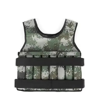 Adjustable Weight-Bearing Vest for Physical Training: Customizable Sandbag Weight from 10 to 20 kg