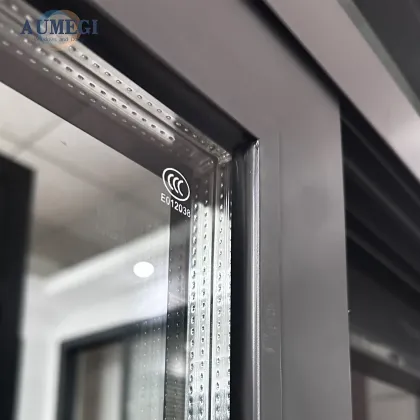 Aumegi Best Price Telescopic Glass Sliding Door