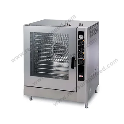 Commercial Hot Sale 10-Tray Electric Combi Oven