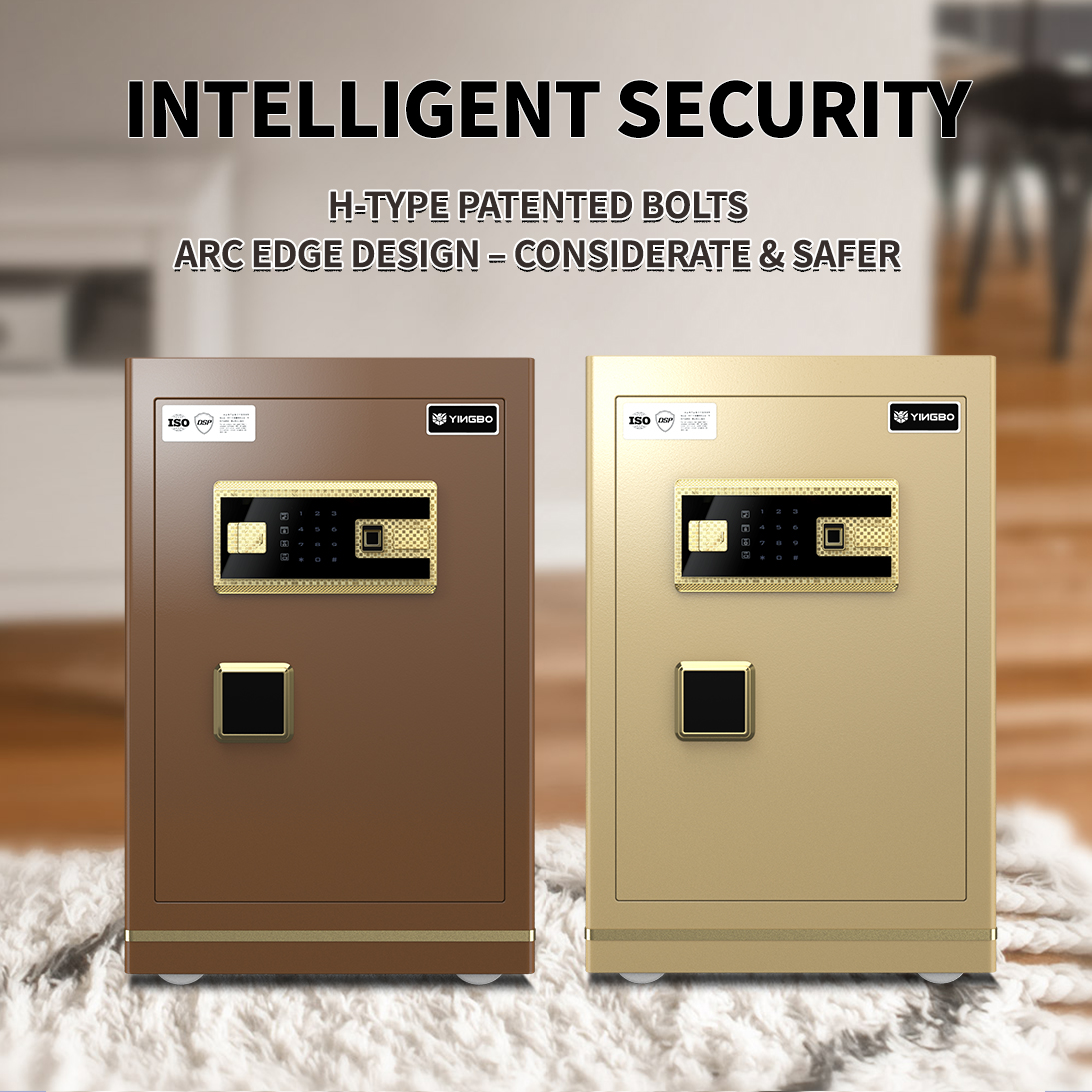 Digital Fingerprint Lock Safe Home Office Security Safe, High Quality ...