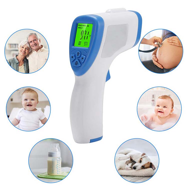 Wholedale Infared Baby Nhiệt kế cho tai và trán