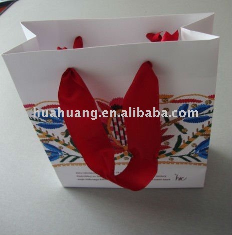 customized shopping greaseproof paper bag