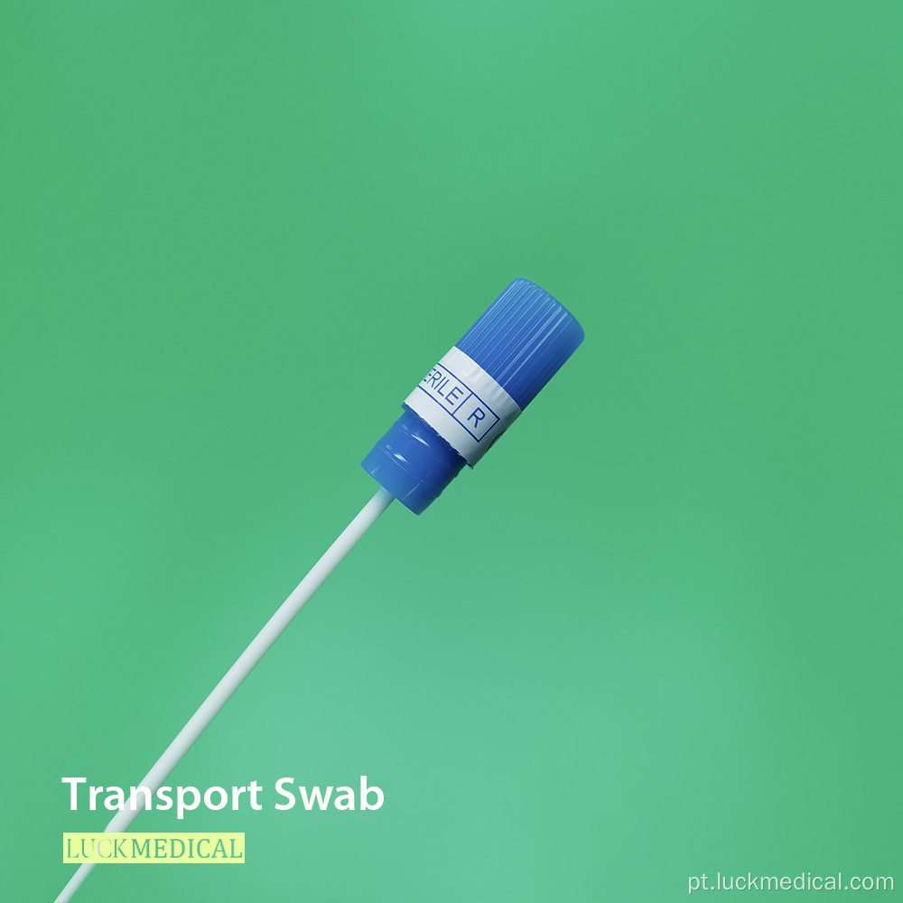 Amostragem de swabs de transporte de flagagem nasal swab fda