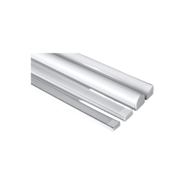 Aluminium LED -strips Diffuserverlichting Ingebonden lineair profiel
