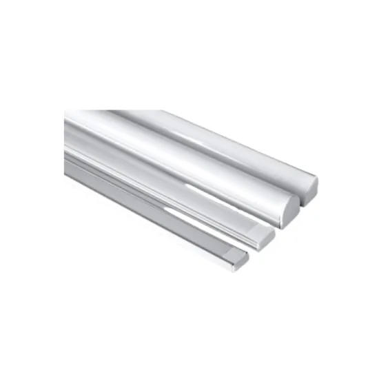 Aluminum LED Strips Diffuser Lighting Recessed Linear Profile