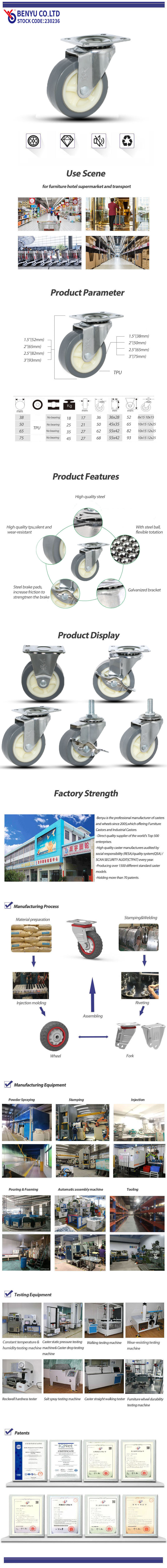 Light Duty Mute Wheels