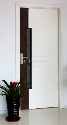 Bedroom door designs Ecology pvc door with soundproof